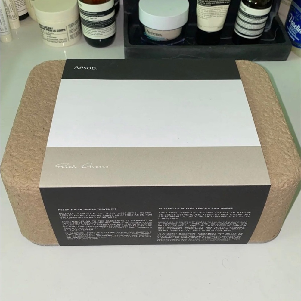 Aesop rick Owens box